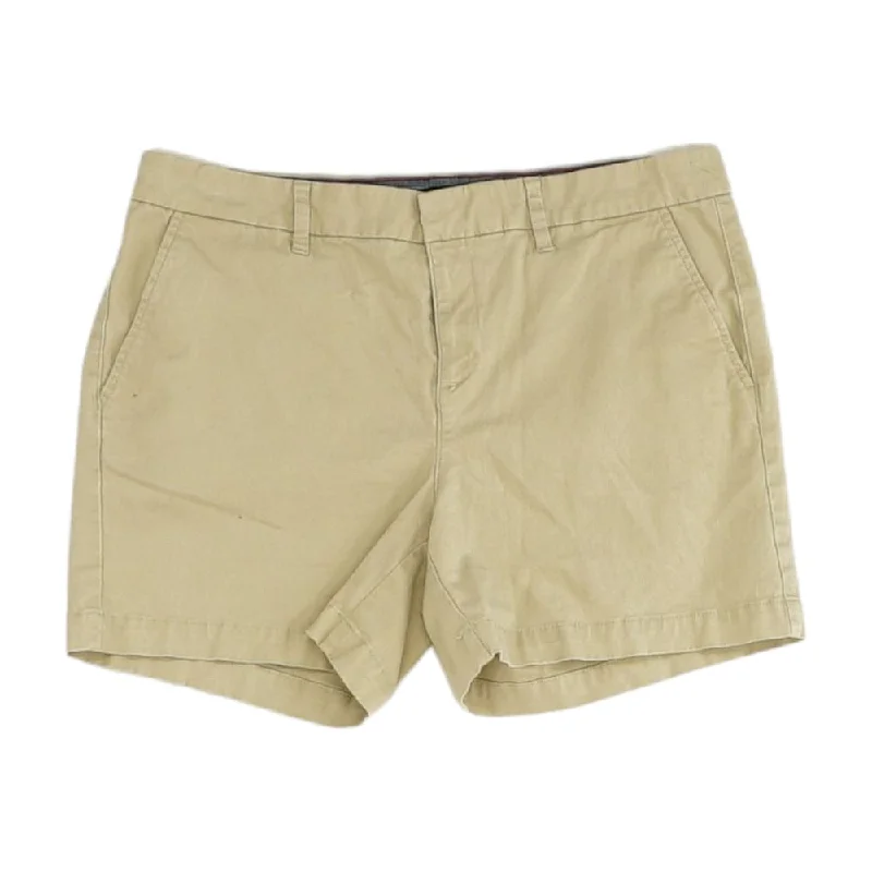 Khaki Solid Chino Shorts