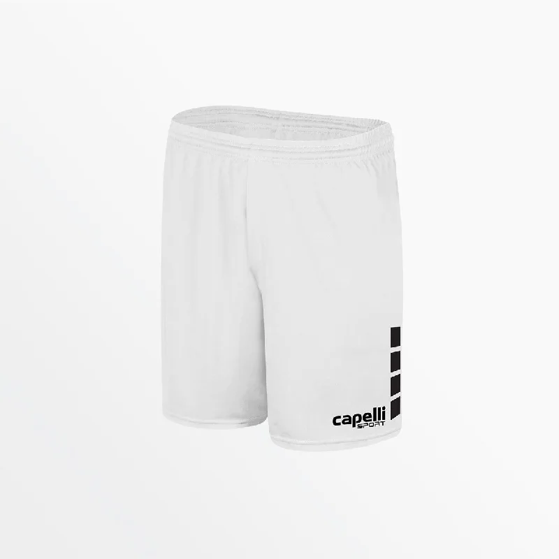 WOMEN'S TEAM MATCH SHORTS WITH 5" INSEAM AND 4-CUBES