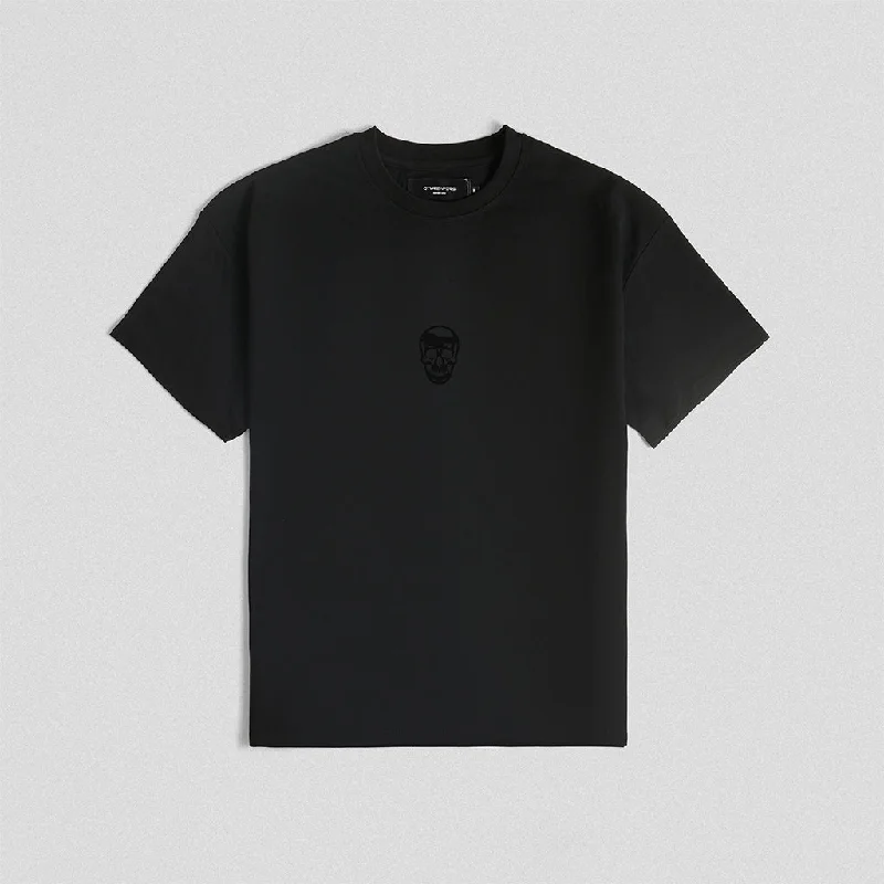 Skull Tee - Black/Black